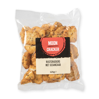 Rijstcrackers met sesamzaad – 125 g